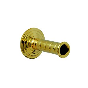 Klasik Musluk Doğal Akış Duvar Musluğu Pirinç Malzeme Gold Oluk Batarya