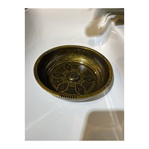 Antik Kurna Musluğu Ve Hamam Tası Üçlü Set Hamam Tası Kurna Musluğu Komple Pirinç
