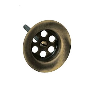 Antik Gold Lavabo Gideri Antik Eskitme Mat Gold Süzgeç Pirinç Banyo Gideri