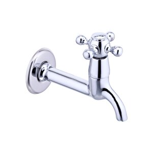 Lavabo Musluğu Wc Musluk Özel Tasarım Vintage Musluk Silver Gümüş