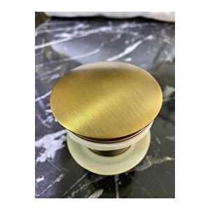 Mat Gold Lavabo Gideri Antik Gold Lavabo Süzgeci Pirinç Malzeme