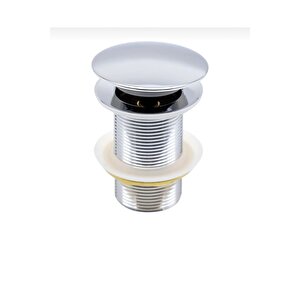 Lavabo Gideri Silver Gümüş Çift Kademe Lavabo Süzgeç Gider