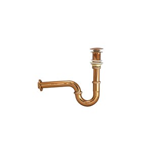Bronz Lavabo Gideri Komple Pirinç Metal Bakır Lavabo Süzgeci Özel Tasarım Sifon Gider