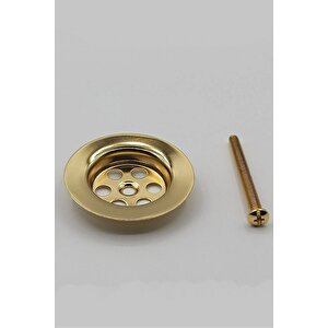 Gold Lavabo Sifonu Gold Lavabo Gideri Süzgeci Altın Banyo Gider