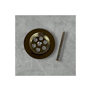 Gold Lavabo Gideri Gold Lavabo Sifonu Altın Sifon Süzgeç Bütün Lavabolara Uygun