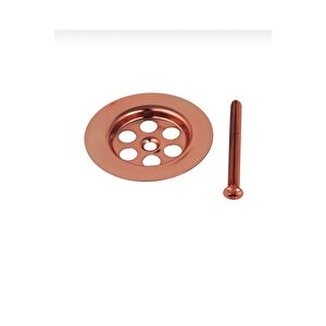 Bakır Lavabo Gideri Bronz Lavabo Süzgeci Rose Bakır Bronz Banyo Gideri
