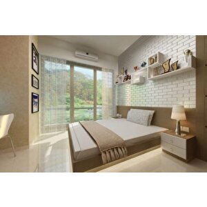 Ekoslim 70x77cm  1 Adet Yapışkanlı Silinebilir Tezgah Ofis Salon Sünger 2mm Duvar Paneli Kağıdı