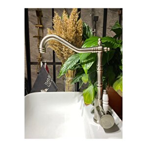 Antrasit Mutfak Bataryası Antrasit Gri Evye Musluğu Rustik Mutfak Bataryası Zen Design Mat Gri