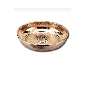 Bakır Kurna Musluğu Bakır Hamam Tası Komple Kurna Seti Bakır Bronz Renk