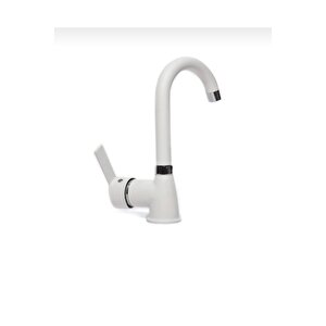 Beyaz Lavabo Bataryası Beyaz Banyo Bataryası Mat Beyaz Musluk