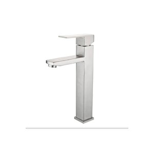 Çanak Lavabo Bataryası Mat Krom Lavabo Musluğu Fırçalanmış Krom Batarya Çanak Lavabo