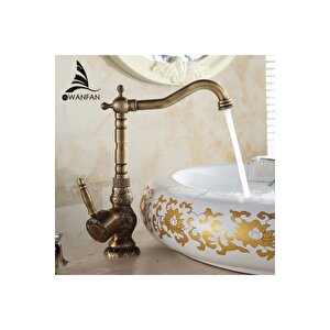 Banyo Lavabo Bataryası Antik Çanak Lavabo Uyumlu Uzun Model Yeni 5 Yıl Garantili