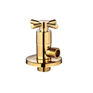 Gold Taharet Musluğu 2 Adet Set Altın Taharat Musluğu Pirinç Malzeme Ara Musluk