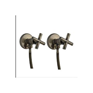 Antik Gold Taharet Muslukları Gider Hortumlar Dahil Komple Set Antik Taharat Muslukları