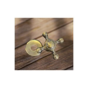 Taharet Musluğu Antik Mat Gold Taharat Musluğu Vintage Model Ara Musluk Antik Taharet