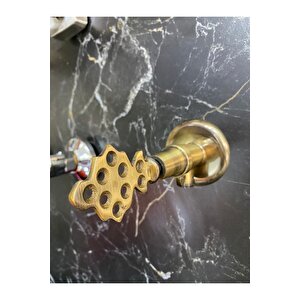 Antik Taharat Musluğu Antik Vintage Taharet Musluk Pirinç Ara Musluk 5 Yıl Garantili