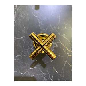 Premium Parlak Gold Taharet Musluğu