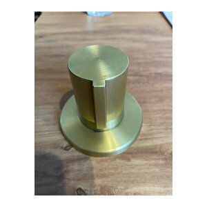 Mat Gold Gömme Rezervuar Mat Gold Taharet Musluğu Ve Buton Komple Set Mat Altın Dore Panel