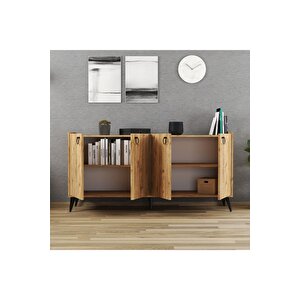 Mobilya 165 Cm Konsol Ud Çam