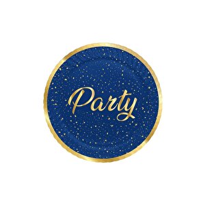 Party Laci̇vert Tabak 8'li̇
