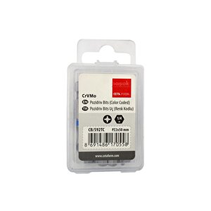 Pz  2 X 50 Mm Yıldız Bits Uç Renk Kodlu Cb/592tc