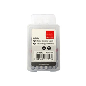 Ph3 X 50 Mm Yıldız Bits Uç Renk Kodlu Cb/493tc
