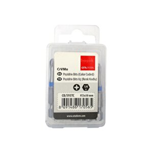 Pz  3 X 50 Mm Yıldız Bits Uç Renk Kodlu Cb/593tc