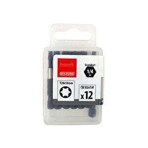 T20 50mm Darbeli Torx Bits Uç Cb/826tm