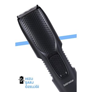 Gm-8120 Spago Kablosuz Paslanmaz Çelik Micro Usb Şarj Özellikli Saç Sakal Şekillendirme Makinesi