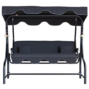 Atlas Salıncak 3 Kişilik Bahçe Salıncağı Balkon Salıncak 200 Cm Bs06