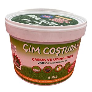 Özlem Çim Coşturan 2820 Çim Gübresi 5 Kg 250 M2 İçin