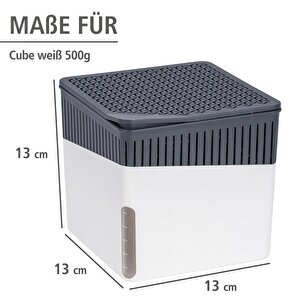 500 Gr Nem Alıcı Rutubet Ve Küf Önleyici Kare Aparat Beyaz Naturel