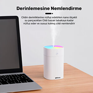 Npo Ihome Npd09b Rgb Renkli Aromaterapi Difüzör Ve Ultrasonik Hava Nemlendirici buhar makinesi