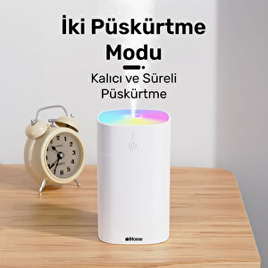 Npo Ihome Npd09b Rgb Renkli Aromaterapi Difüzör Ve Ultrasonik Hava Nemlendirici buhar makinesi