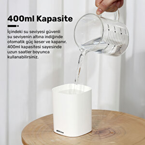 Npo Ihome Npd09b Rgb Renkli Aromaterapi Difüzör Ve Ultrasonik Hava Nemlendirici buhar makinesi
