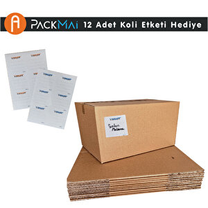 60x40x40 1.kalite 10 Adet Koli-kutu 6mm Kalınlık Çift Oluk (ev Taşıma-çeyiz-ambalaj-paketleme)