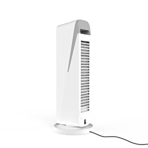 Akıllı Elektrikli Fanlı Turbo Isıtıcı, 2000w Dikey Kule Tipi Soba, Ptc 3 Kademeli Uygulama Wi-fi Uzaktan Kontrol, Çocuk Kilidi Ve Devrilme Korumalı, Sesli Kontrol