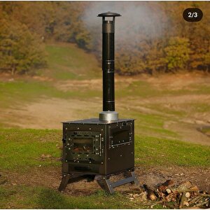 Çadır Sobası Kuzineli Out-4710