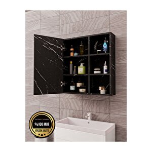 Tek Kapaklı Aynalı Banyo Dolabı Çok Amaçlı Banyo Dolabı