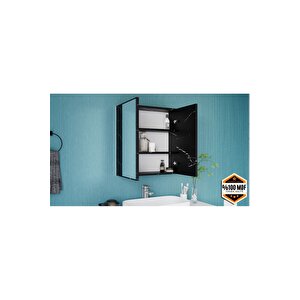 İki Kapaklı Aynalı Banyo Dolabı Çok Amaçlı Banyo Dolabı
