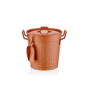 Prizma Deterjan Saklama Kabı Terracota
