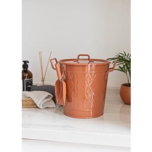 Prizma Deterjan Saklama Kabı Terracota