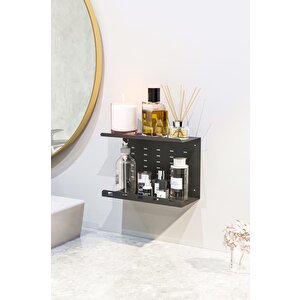 2 Katlı Organizatör Komodin Makyaj Mutfak Için Çok Amaçlı Raf Banyo Düzenleyici