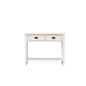 Mirage Beyaz Ahşap Modern Dresuar