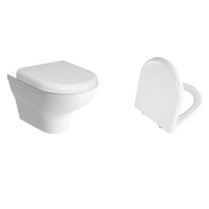 Vitra Zentrum Asma Klozet + Vitra Yavaş Kapanır Kapak+ Vitra Gömme Rezervuar Set