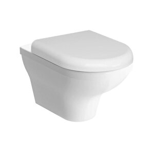 Vitra Zentrum Asma Klozet + Vitra Yavaş Kapanır Kapak+ Vitra Gömme Rezervuar Set