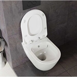 Terra Rim-off  Asma Klozet Beyaz  Tp329(kapak Hariçtir)