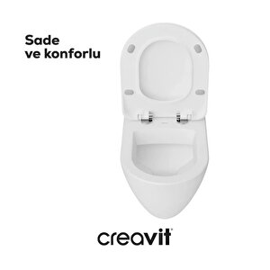Terra Rim-off  Asma Klozet Beyaz  Tp329(kapak Hariçtir)