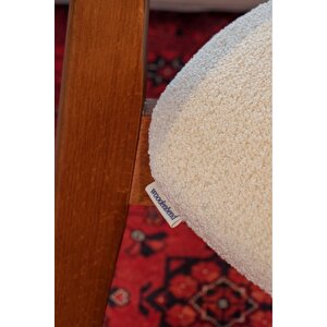 Mirla Ceviz Ahsap Yuvarlak Masa Takımı 100x100
