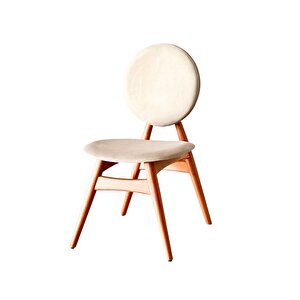 Verona Natural Ahşap Masa Sandalye Takımı 100x100